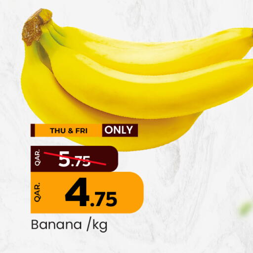 Banana available at Paris Hypermarket in Qatar - Doha