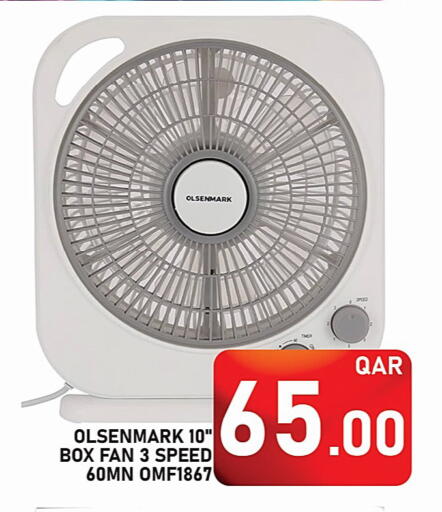 OLSENMARK Fan available at Passion Hypermarket in Qatar - Doha