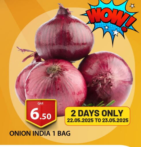 Onion from India available at G MAX Hypermarket in Qatar - Al Wakra