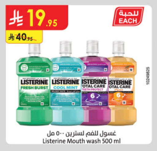العناية بالأسنان in الدانوب, المملكة العربية السعودية Offers - المملكة العربية السعودية ليسترين غسول للفم available at الدانوب in مملكة العربية السعودية, السعودية, سعودية - خميس مشيط