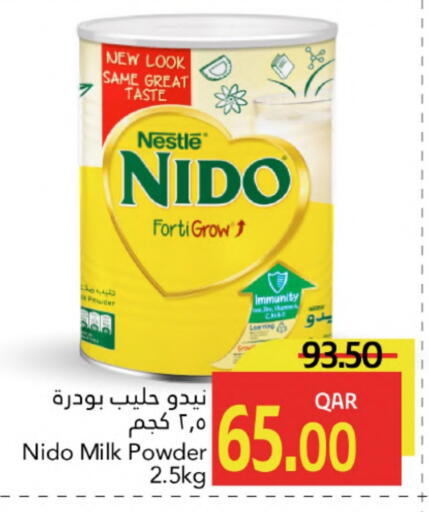 NIDO Milk Powder available at Gulf Food Center in Qatar - Al Wakra