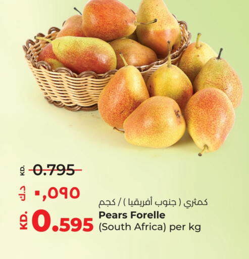 Pear from South Africa available at Lulu Hypermarket  in Kuwait - Jahra Governorate