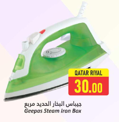 GEEPAS Ironbox available at Dana Hypermarket in Qatar - Al Wakra