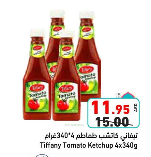 TIFFANY Tomato Ketchup available at Aswaq Ramez in UAE - Abu Dhabi