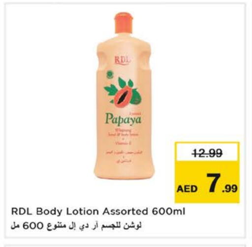 Skin & Face Care in Nesto Hypermarket, UAE Offers - United Arab Emirates RDL Body Lotion & Cream available at Nesto Hypermarket in UAE - Fujairah
