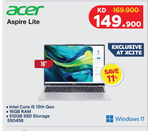 ACER Laptop available at City Hypermarket in Kuwait - Jahra Governorate