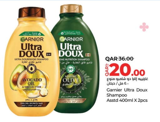 GARNIER Shampoo / Conditioner available at LuLu Hypermarket in Qatar - Al Shamal