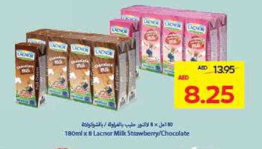 LACNOR Flavoured Milk available at Megamart Supermarket  in UAE - Al Ain