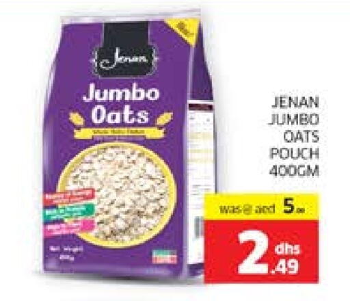 Cereals & Bars in Seven Emirates Supermarket, UAE Offers - United Arab Emirates JENAN Oats available at Seven Emirates Supermarket in UAE - Abu Dhabi