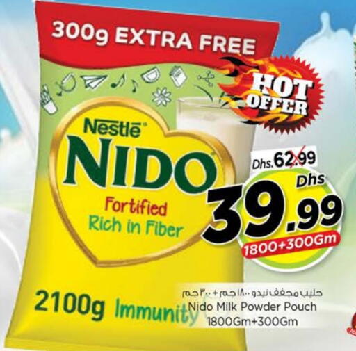NIDO Milk Powder available at Nesto Hypermarket in UAE - Al Ain