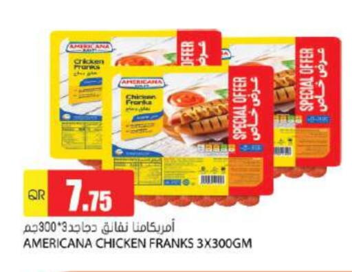 AMERICANA Chicken Franks available at Grand Hypermarket in Qatar - Doha