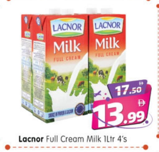 LACNOR Full Cream Milk available at Al Madina Hypermarket in UAE - Abu Dhabi