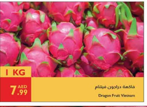 Dragon fruits from Vietnam available at Istanbul Supermarket in UAE - Al Ain