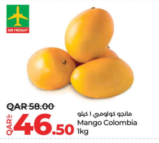 Mango Mangoes from Colombia available at LuLu Hypermarket in Qatar - Al Wakra