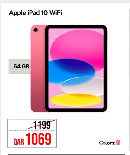 APPLE iPad available at iCONNECT  in Qatar - Doha