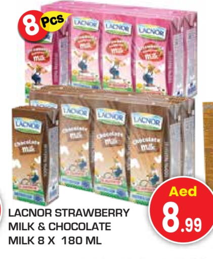Milk & Laban in Baniyas Spike , UAE Offers - United Arab Emirates LACNOR Flavoured Milk available at Baniyas Spike in UAE - Umm al Quwain