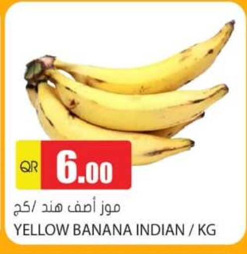 Banana from India available at Grand Hypermarket in Qatar - Al Wakra
