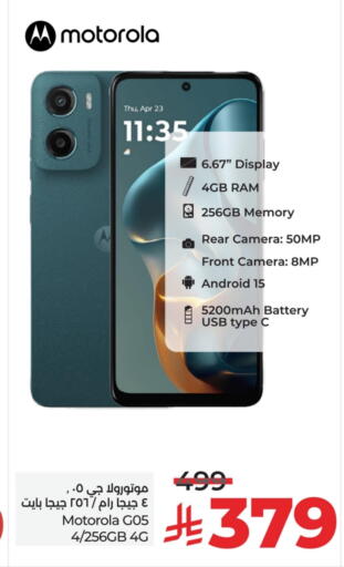 MOTOROLA available at LULU Hypermarket in KSA, Saudi Arabia, Saudi - Tabuk