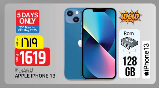 APPLE iPhone 13 available at Saudia Hypermarket in Qatar - Doha