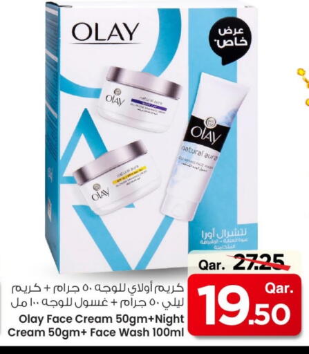 Skin & Face Care in Mark & Save , Qatar Offers - Qatar OLAY Face Wash available at Mark & Save in Qatar - Al Wakra