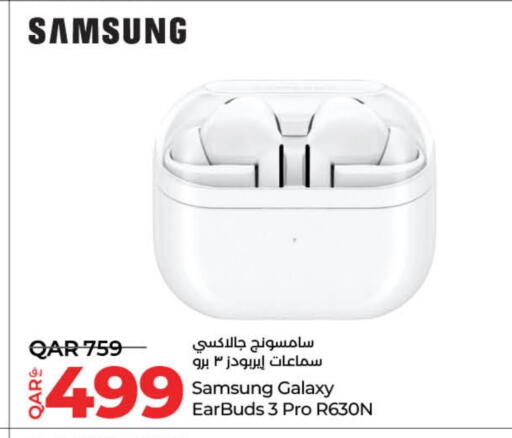 SAMSUNG Earphone available at LuLu Hypermarket in Qatar - Al Daayen