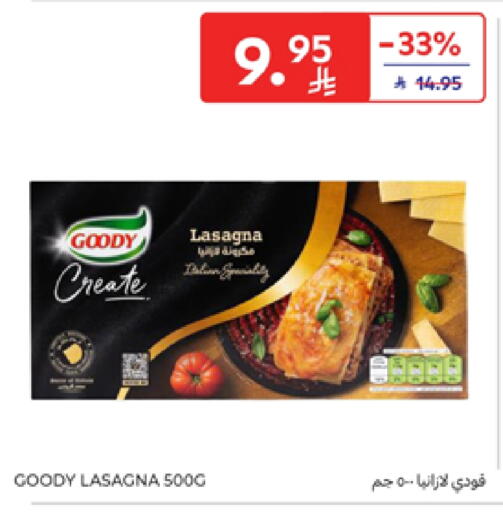 Pasta & Noodles in Carrefour, Saudi Arabia Offers - Saudi Arabia GOODY Lasagna available at Carrefour in KSA, Saudi Arabia, Saudi - Sakaka