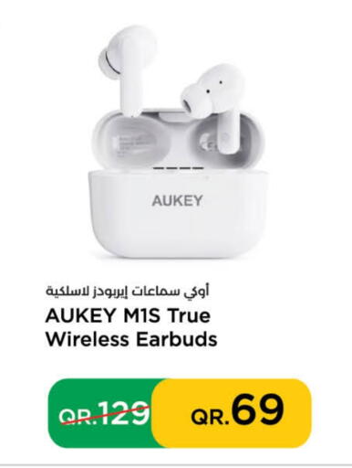 AUKEY Earphone available at LuLu Hypermarket in Qatar - Al Shamal
