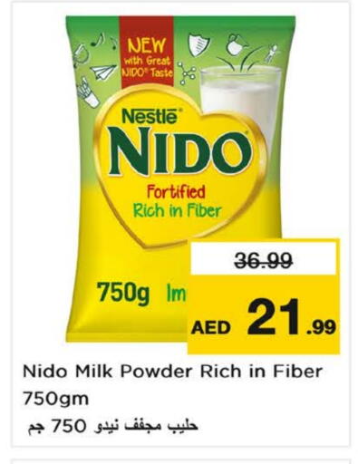 NIDO Milk Powder available at Nesto Hypermarket in UAE - Fujairah