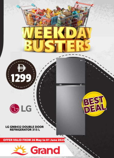 LG Refrigerator available at Grand Hyper Market in UAE - Sharjah / Ajman