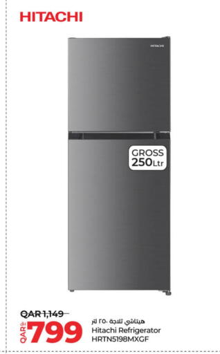 HITACHI Refrigerator available at LuLu Hypermarket in Qatar - Doha