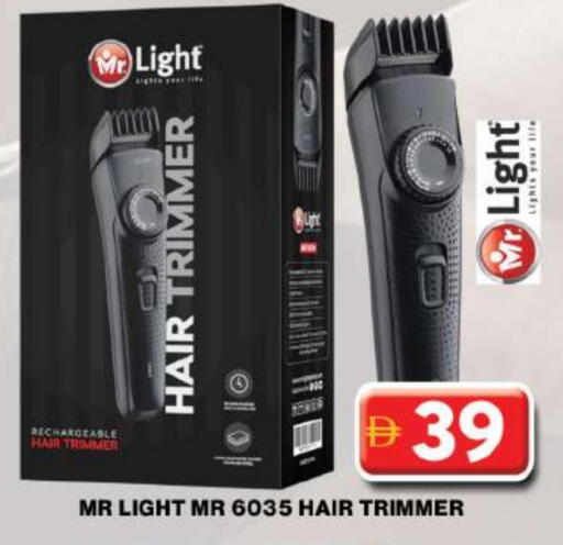 MR. LIGHT Hair Remover  available at Grand Hyper Market in UAE - Dubai