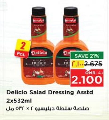 DELICIO Dressing available at Nesto Hyper Market   in Oman - Salalah