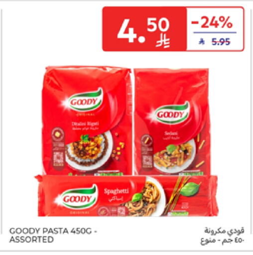 Pasta & Noodles in Carrefour, Saudi Arabia Offers - Saudi Arabia GOODY Pasta available at Carrefour in KSA, Saudi Arabia, Saudi - Sakaka