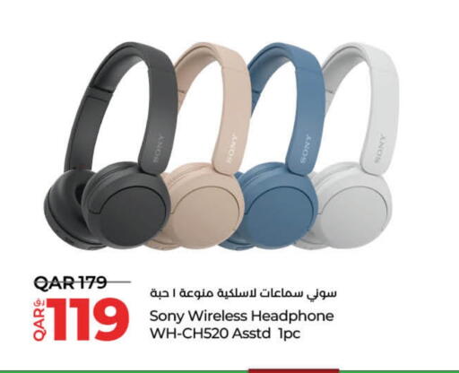 SONY Earphone available at LuLu Hypermarket in Qatar - Al Shamal
