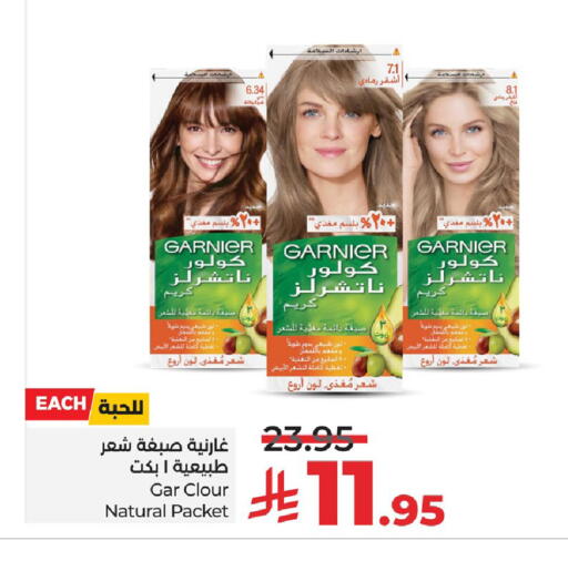 GARNIER Hair Colour available at LULU Hypermarket in KSA, Saudi Arabia, Saudi - Jubail