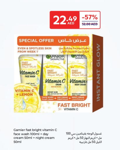 GARNIER Face Wash available at Carrefour UAE in UAE - Al Ain