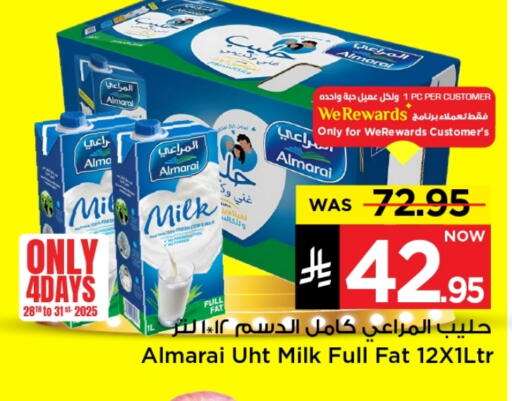 Milk & Laban in Mark & Save, Saudi Arabia Offers - Saudi Arabia ALMARAI Long Life / UHT Milk available at Mark & Save in KSA, Saudi Arabia, Saudi - Riyadh