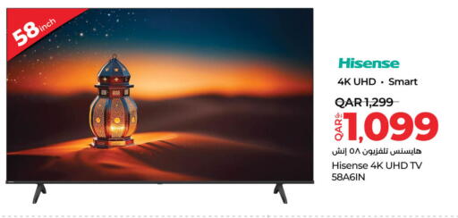 HISENSE Smart TV available at LuLu Hypermarket in Qatar - Al Khor