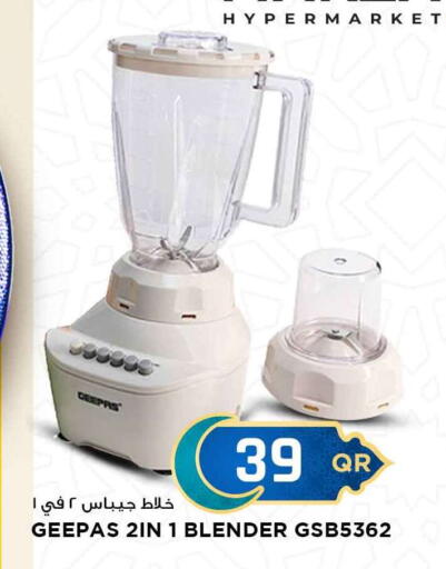 GEEPAS Mixer / Grinder available at Marza Hypermarket in Qatar - Umm Salal