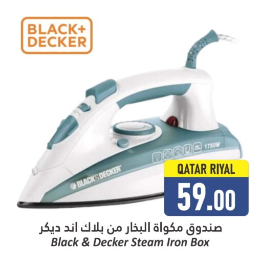 BLACK+DECKER Ironbox available at Dana Hypermarket in Qatar - Al Shamal