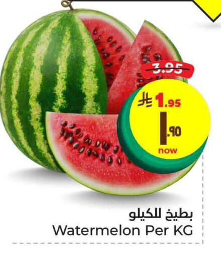 Fresh Fruits in Hyper Al Wafa, Saudi Arabia Offers - Saudi Arabia Watermelon available at Hyper Al Wafa in KSA, Saudi Arabia, Saudi - Ta'if