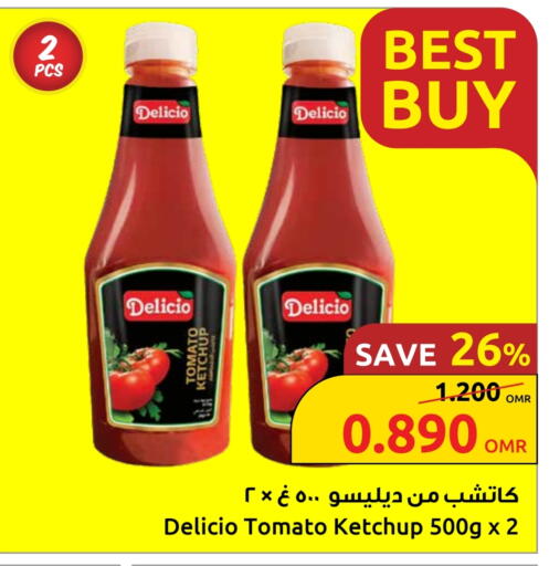 DELICIO Tomato Ketchup available at Sultan Center  in Oman - Sohar