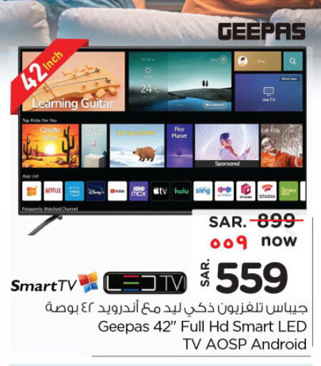 GEEPAS Smart TV available at Nesto in KSA, Saudi Arabia, Saudi - Buraidah
