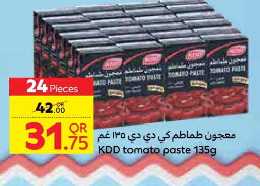 Salts, Spices & Paste in Carrefour, Qatar Offers - Qatar KDD Tomato Paste available at Carrefour in Qatar - Doha