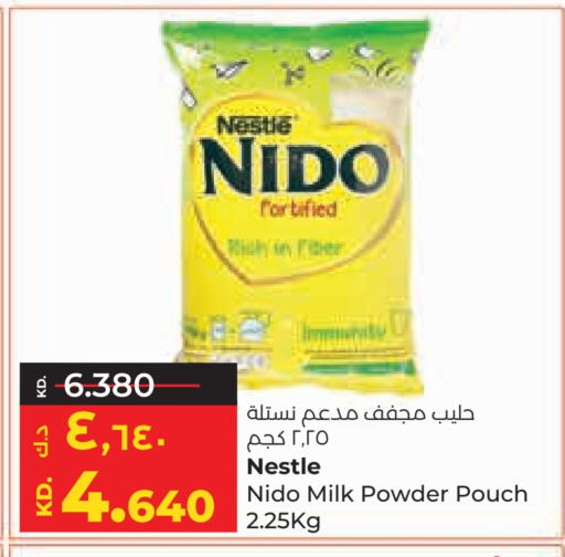 NIDO Milk Powder available at Lulu Hypermarket  in Kuwait - Jahra Governorate