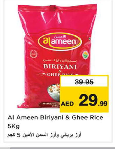 AL AMEEN Basmati / Biryani Rice available at Nesto Hypermarket in UAE - Al Ain