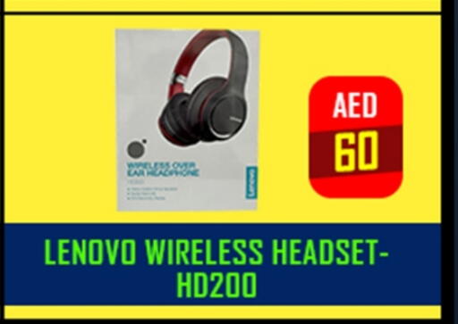 LENOVO Earphone available at TechDelas Electronics Trading in UAE - Al Ain