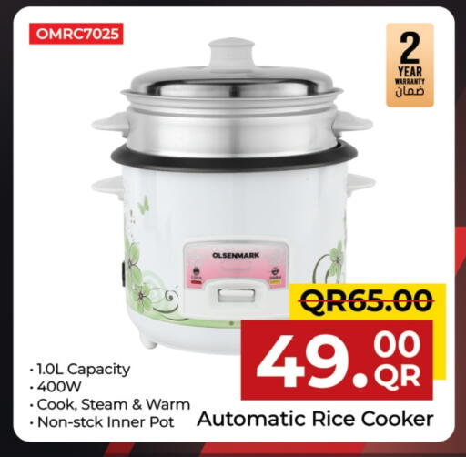 OLSENMARK Rice Cooker available at Family Food Centre in Qatar - Al Khor