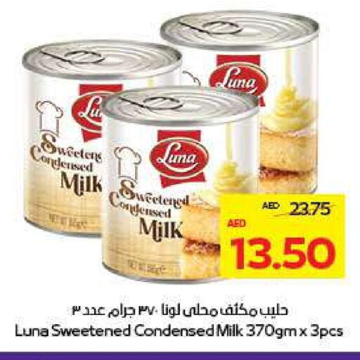LUNA Condensed Milk available at ADCOOP in UAE - Al Ain