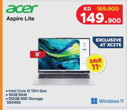 ACER Laptop available at City Hypermarket in Kuwait - Jahra Governorate